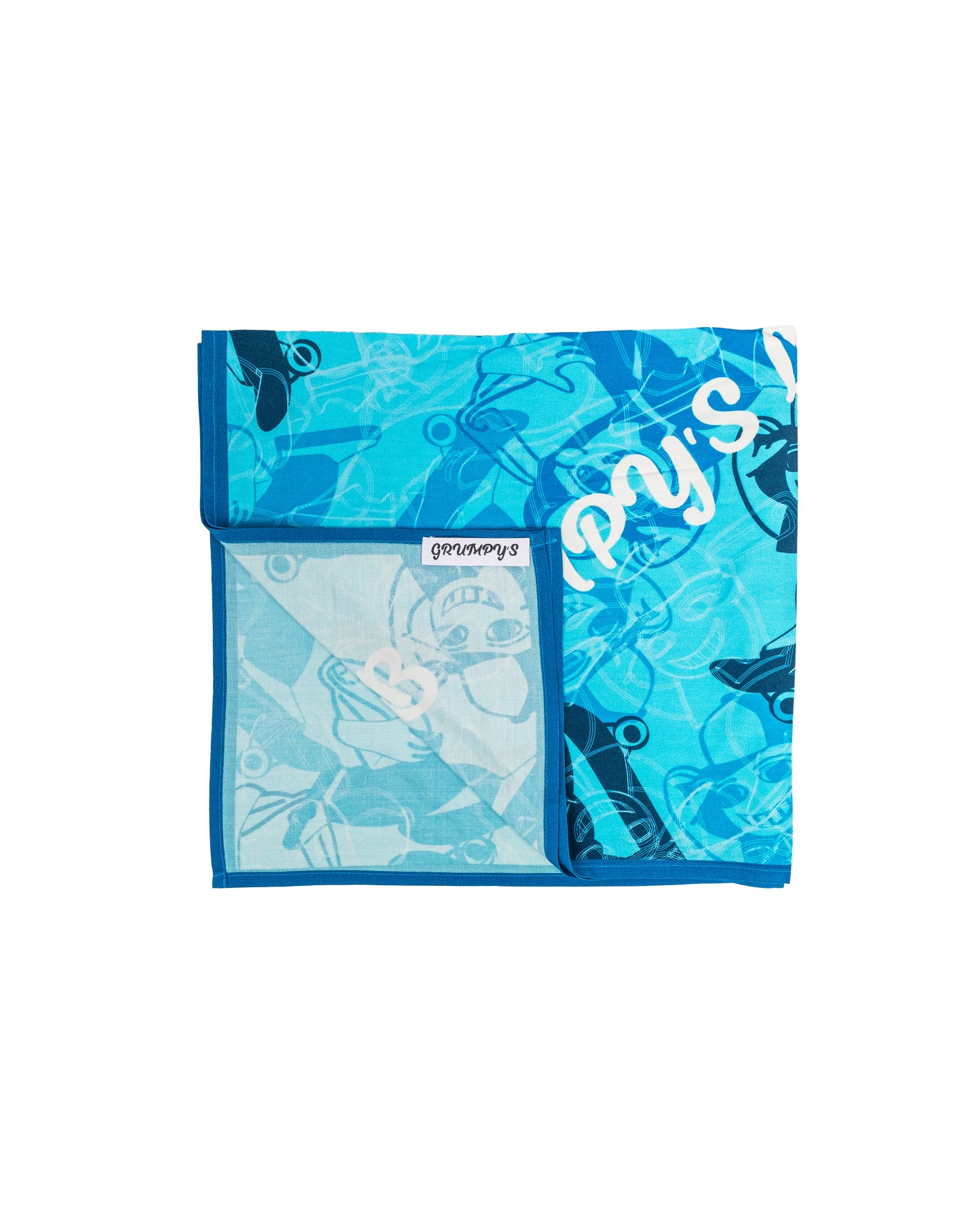 GRUMPY'S LOGO BANDANA SCARF