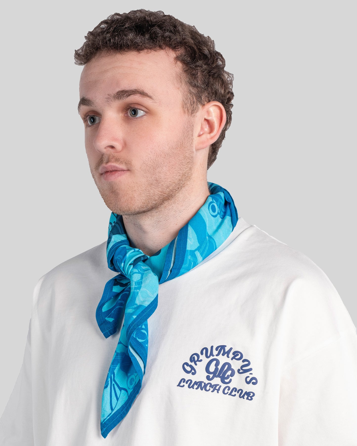 GRUMPY'S LOGO BANDANA SCARF