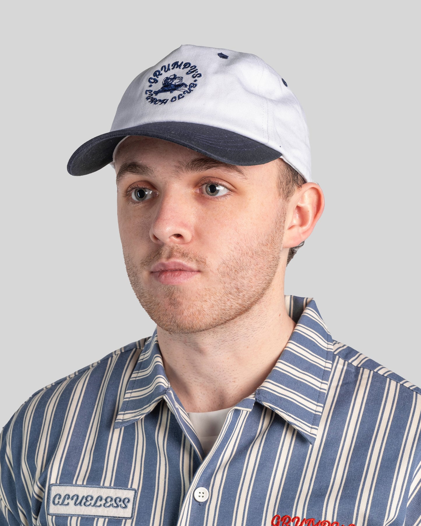 GRUMPY'S EMBROIDERED LOGO 5-PANEL CAP