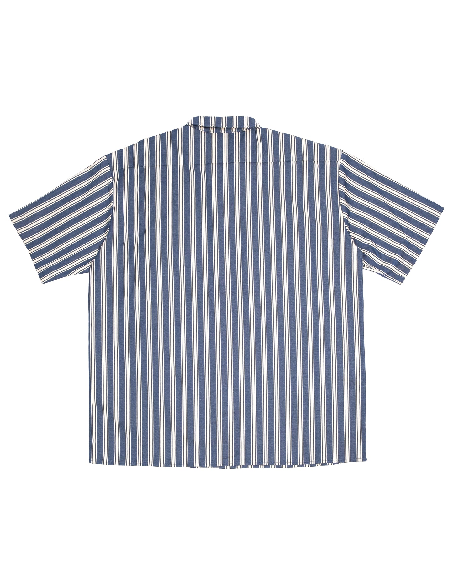 GRUMPY'S BLUE BUTTON UP WORK SHIRT